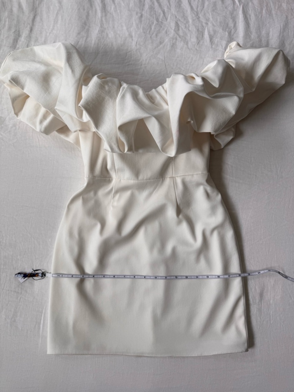 Jenny Yoo Emily Little White Dress - Picture 4 of 7